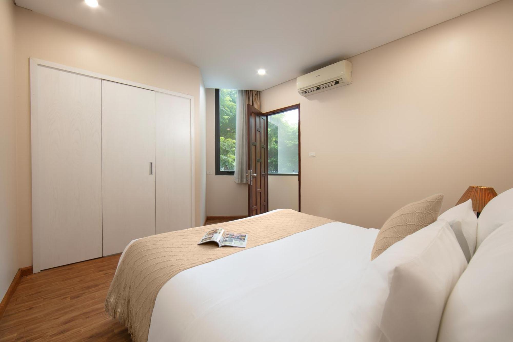 Hb Serviced Apartment - 12 Tran Quy Kien Hanoi Zewnętrze zdjęcie