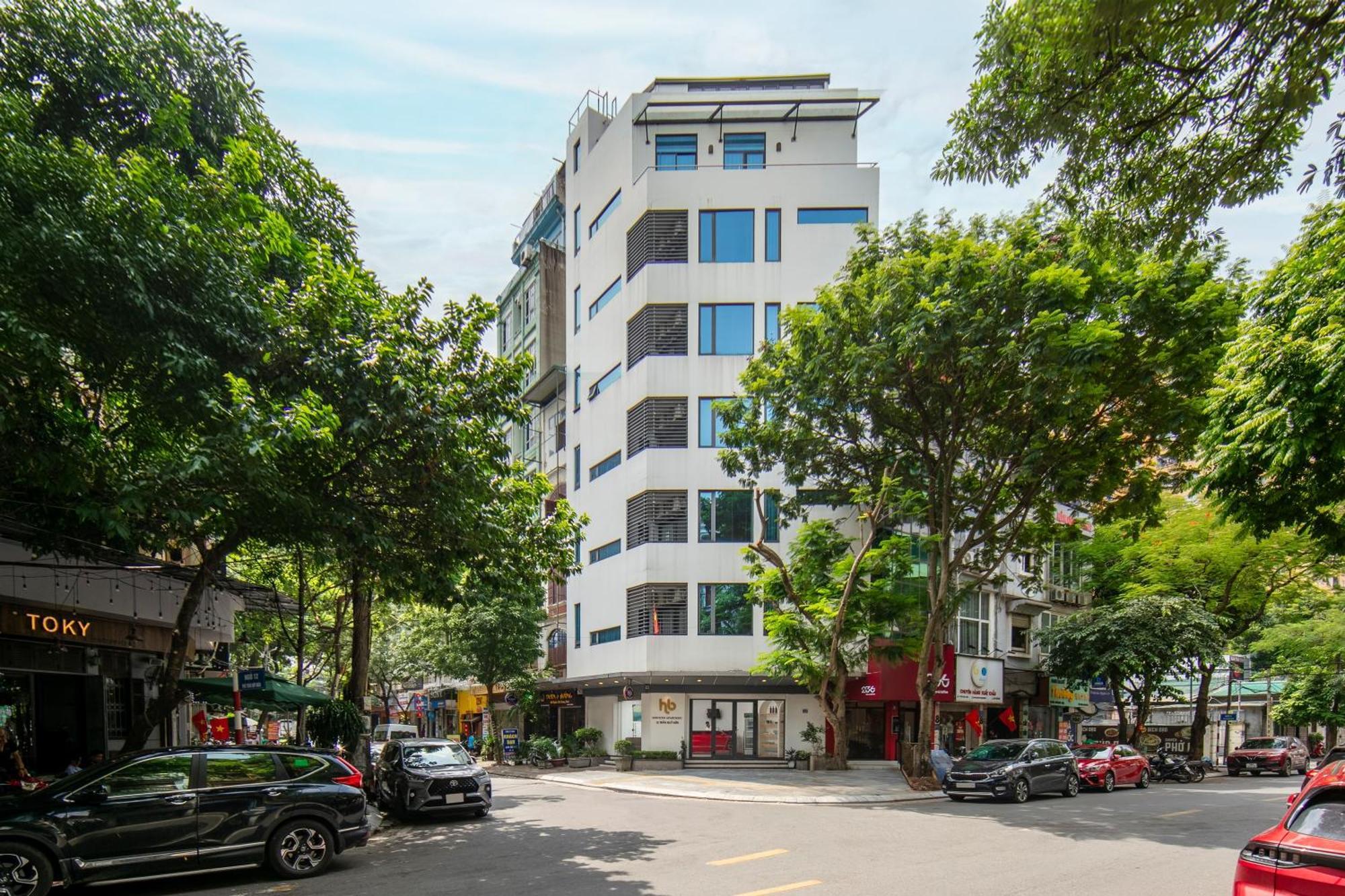 Hb Serviced Apartment - 12 Tran Quy Kien Hanoi Zewnętrze zdjęcie