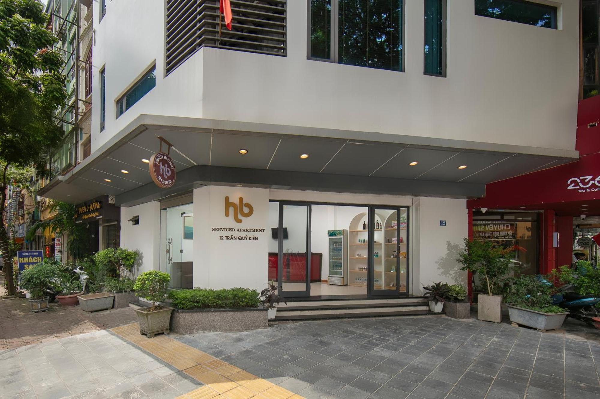 Hb Serviced Apartment - 12 Tran Quy Kien Hanoi Zewnętrze zdjęcie